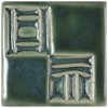 MBG104 Coyote Frank's Peacock Green Celadon Glaze
