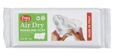 Pepy Air Dry White Clay