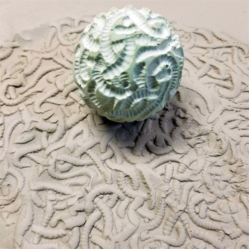 TS12 Worms Texture Sphere