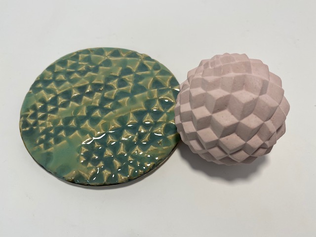 TS25 Cubes Texture Sphere
